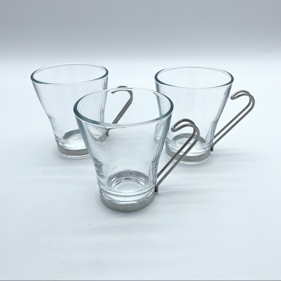 Bormioli Rocco Barista Espresso Coffee Glasses Cups Mugs Set of 3 - Picture 14 of 15